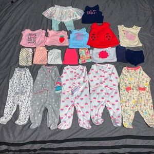 Infants Bundle. 0-3 Months. NWT. Pajamas and More.